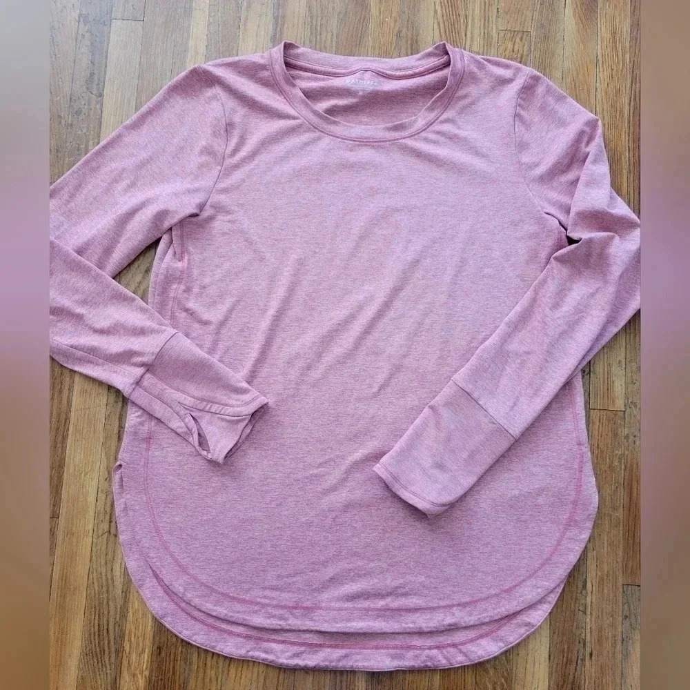 Athleta Uptempo Top Long Sleeve Size Medium
